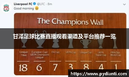 甘泽足球比赛直播观看渠道及平台推荐一览
