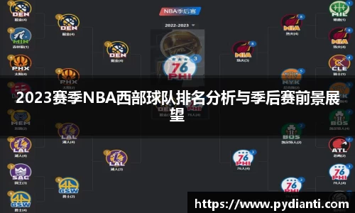 2023赛季NBA西部球队排名分析与季后赛前景展望