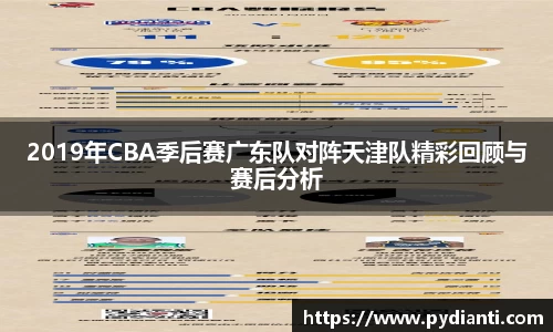 2019年CBA季后赛广东队对阵天津队精彩回顾与赛后分析